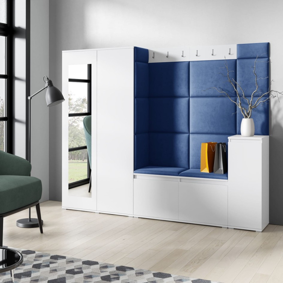 GARDEROBA OSLO - BIAŁA / TRINITY 30
