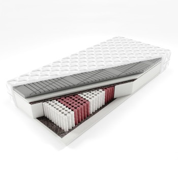 Materac ortopedyczny Mexico + 160x200 multipocket z pianką profilowaną