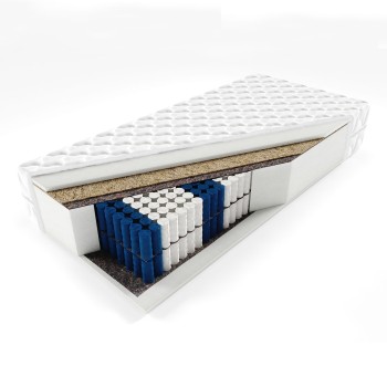 Materac Double Orlando 140x200 z podwójną warstwą sprężyn Pocket