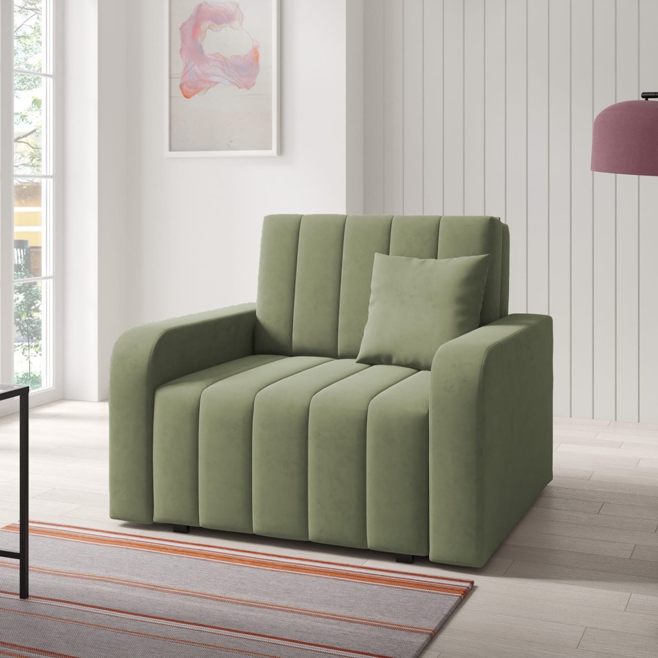 Sofa fotel rozkładany Amerykanka Boston I przeszywana Kronos 46 #1