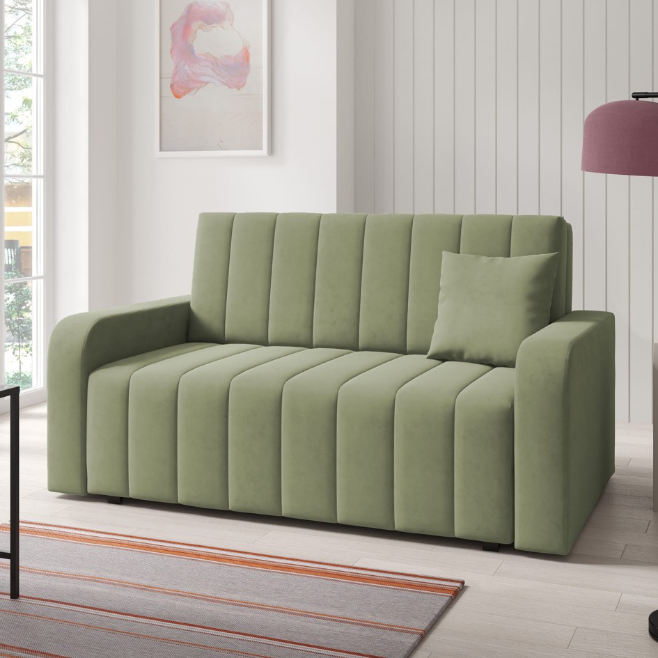 Sofa z pojemnikiem 3-osobowa Amerykanka Boston III przeszywana Kronos 46 #1