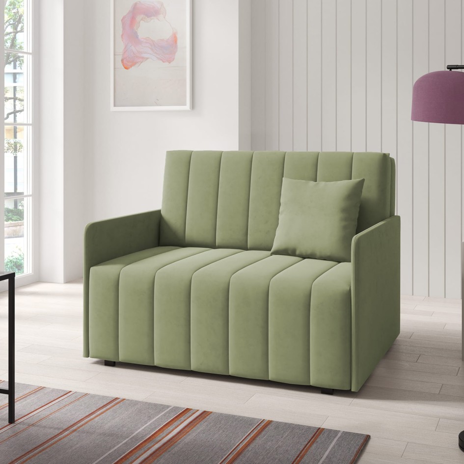 Sofa fotel z pojemnikiem Amerykanka Aliss I przeszywana Kronos 46 #1