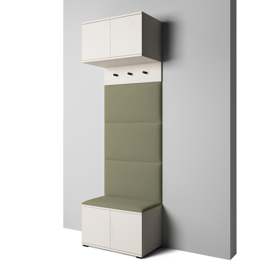 Garderoba Napoli wersja 5 z panelami Trinity 27 cashmere #2
