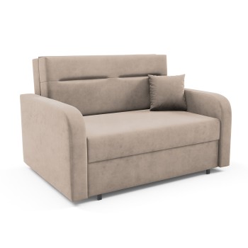 Rozkładany fotel sofa Amerykanka Orvi II Paros 02 beżowy