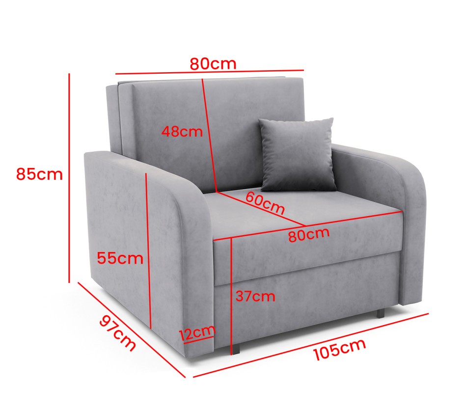 Sofa Amora I nowoczesna amerykanka z pojemnikiem Kronos 09 #5