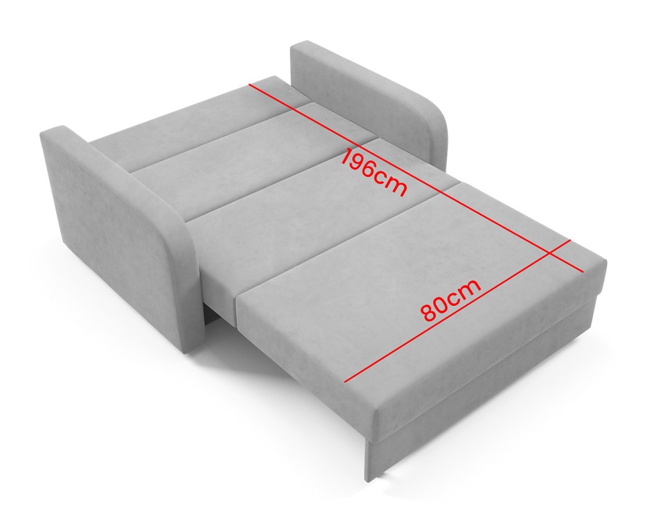 Funkcjonalna sofa Amora I amerykanka z pojemnikiem dla nastolatka Kronos 14 #7