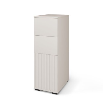 Komoda frezowana Ritmo 30cm z szufladami do przedpokoju