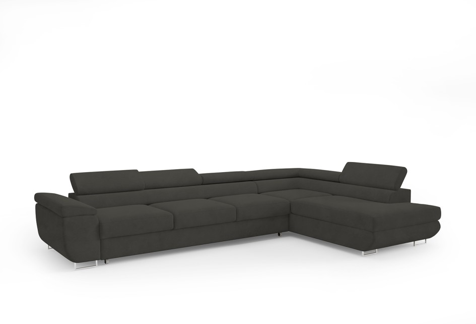 Narożnik Avesta XL elegancki rozkładany z funkcją spania Monolith 92 #2