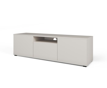 Szafka pod TV Masimo 150 cm nowoczesna Cashmere niskie nóżki 