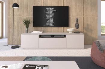 Szafka Masimo RTV 180 cm komoda pod telewizor Cashmere na niskich nóżkach