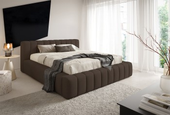 Łóżko tapicerowane 180x200 Verme  styl chmurki miękki Wind 28