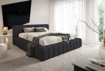 Łóżko tapicerowane 180x200 Verme relaksujące styl chmurki Wind 99