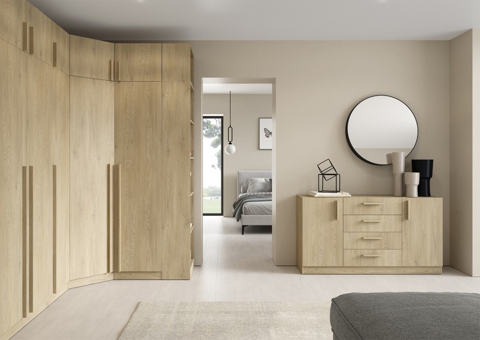 Nadstawka do szafy BRAGA 2 praktyczne uzupełnienie szafy  Dąb cremona #3