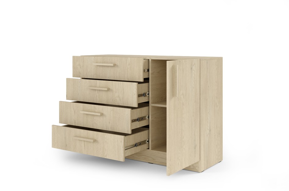 Komoda BRAGA 2 mała elegancki mebel do nowoczesnych wnętrz  Dąb cremona #2