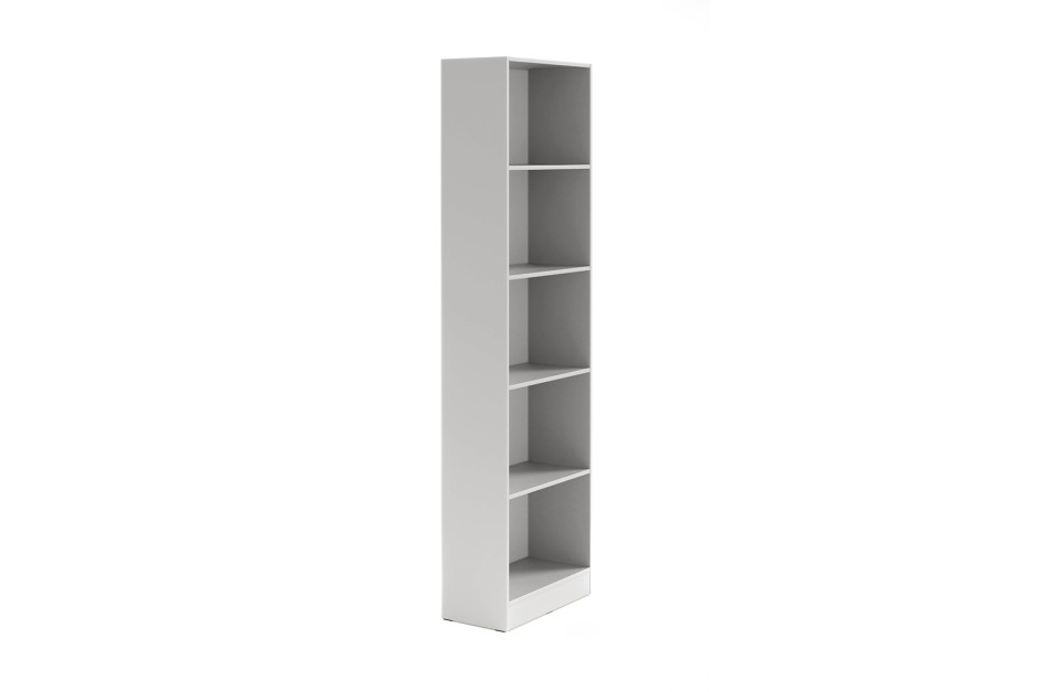 Regał BRAGA 6 minimalistyczny design i uniwersalne zastosowanie Szary platynowy #1