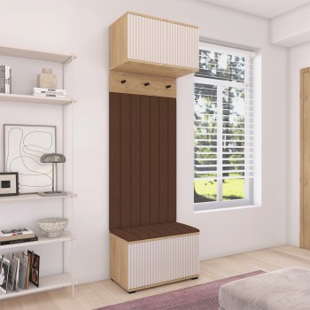 Szafa do przedpokoju Zora Trinity 07 Dąb Cremona Cashmere  wersja 5
