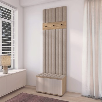 Szafka do przedpokoju Zora wersja 6 Dąb Cremona Cashmere Trinity 03