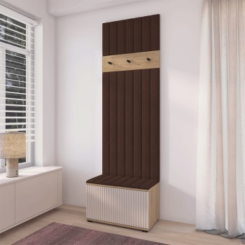 Szafka frezowana Zora wersja 6 Dąb Cremona Cashmere Trinity 08