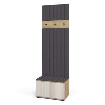 Praktyczna garderoba Zora Dąb Cremona Cashmere wersja 6 Trinity 15