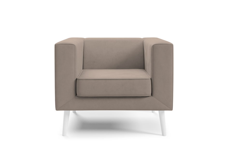Sofa Kimi 1 nowoczesna sofa z głębokim siedziskiem tkanina Velutto 03 #4