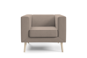 Sofa Kimi 1 nowoczesna sofa z głębokim siedziskiem tkanina Velutto 03
