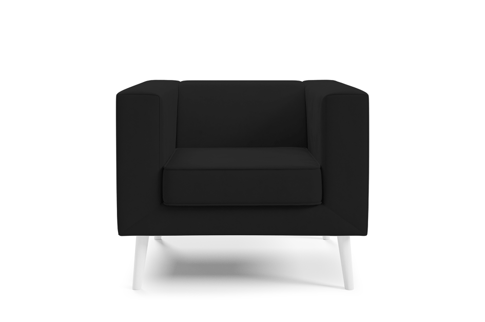 Sofa Kimi 1 o geometrycznej bryle w tkaninie Velutto 20 #3