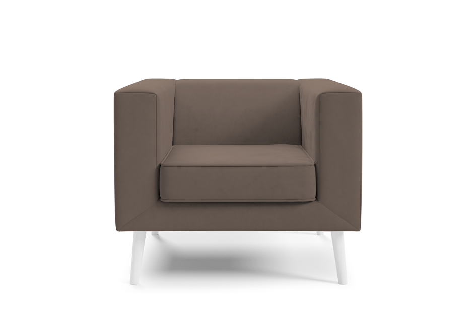Sofa Kimi 1stylowa z prostymi bokami materiał Velutto 29 #3