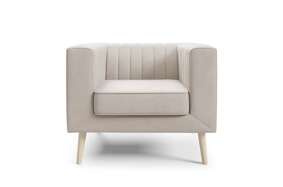 Sofa Angelika 1 z przeszyciami nowoczesna sofa do salonu tkanina Velutto 01 #4