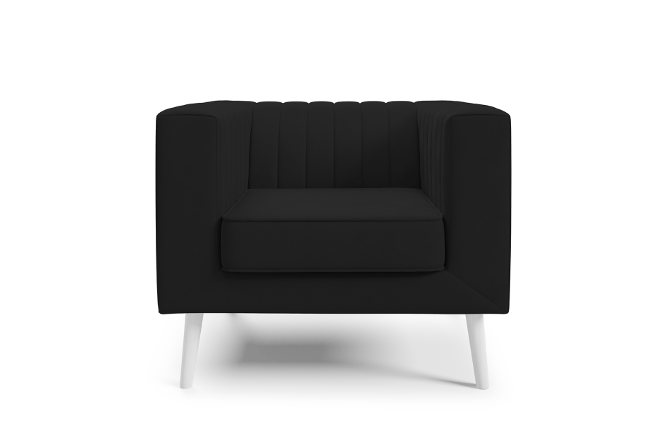 Sofa Angelika 1 premium z geometryczną bryłą i dekoracyjnym pikowaniem Velutto 20 #3