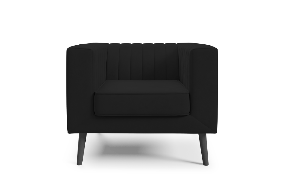 Sofa Angelika 1 premium z geometryczną bryłą i dekoracyjnym pikowaniem Velutto 20 #4
