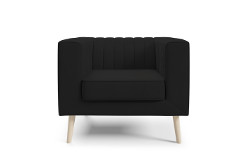 Sofa Angelika 1 premium z geometryczną bryłą i dekoracyjnym pikowaniem Velutto 20