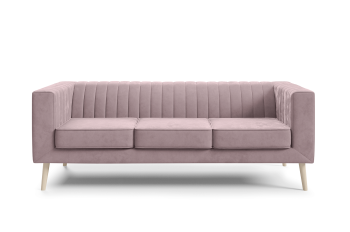 Sofa Angelika 3 premium z dekoracyjnymi przeszyciami do nowoczesnych wnętrz Velutto 14