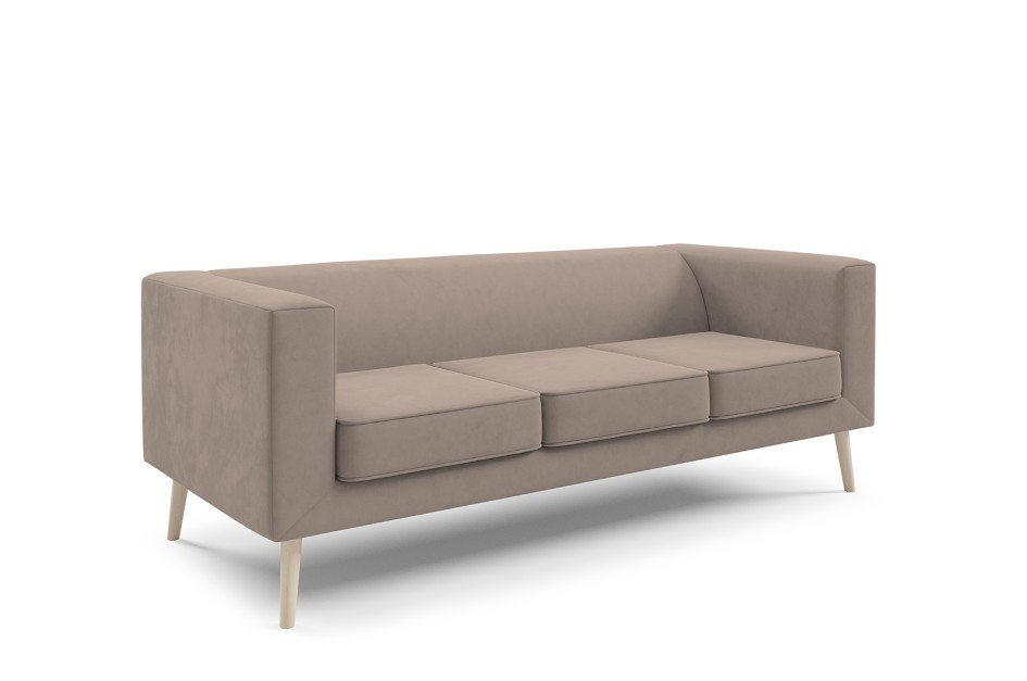 Sofa Kimi 3 elegancka sofa do nowoczesnych wnętrz z prostą formą Velutto 03 #3