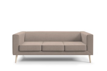 Sofa Kimi 3 elegancka sofa do nowoczesnych wnętrz z prostą formą Velutto 03