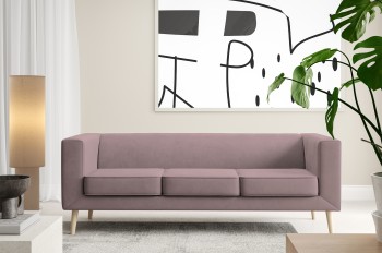 Sofa Kimi 3 nowoczesna do eleganckiego pokoju dziennego Velutto 14