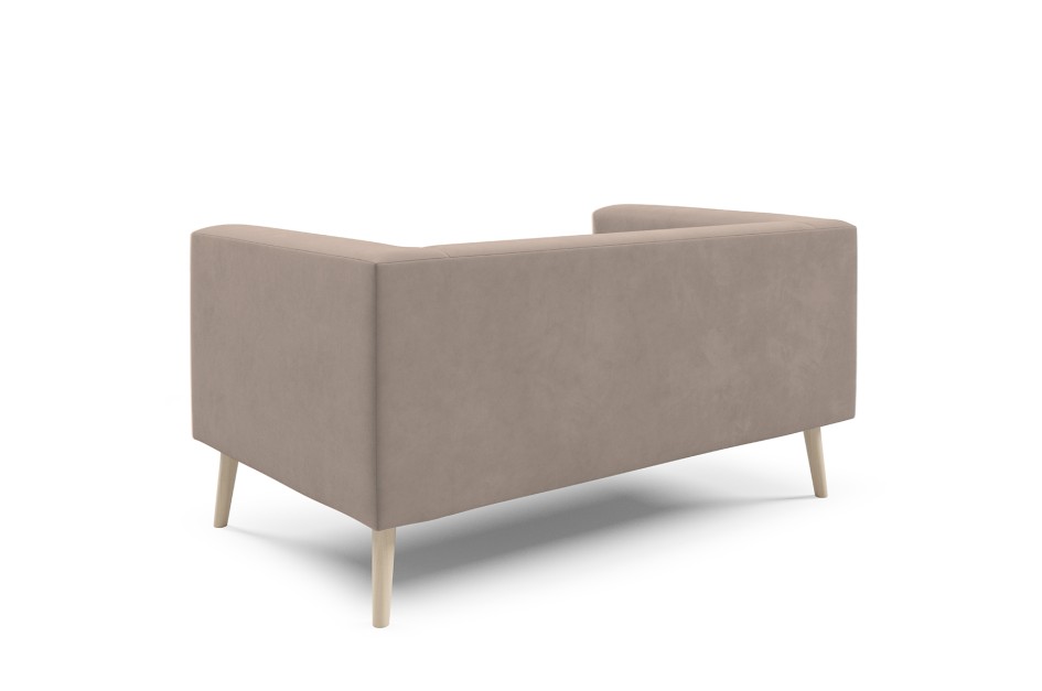 Sofa Kimi 2 elegancka z drewnianymi nogami Velutto 03 #4