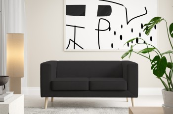 Sofa Kimi 2 premium z miękkim siedziskiem Velutto 19