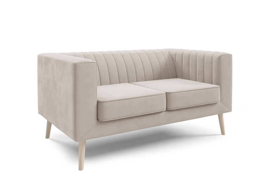 Sofa Angelika 2 z przeszyciami nowoczesna sofa do salonu Velutto 01 #5
