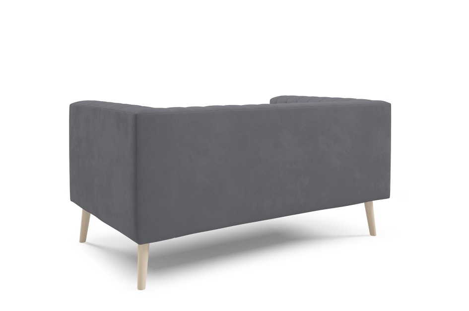 Sofa Angelika 2 minimalistyczna  z miękkim siedziskiem Velutto 18 #6