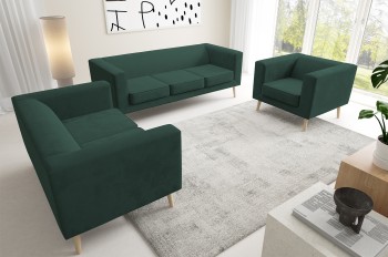 Zestaw wypoczynkowy Kimi eleganckie meble do salonu Velutto 10