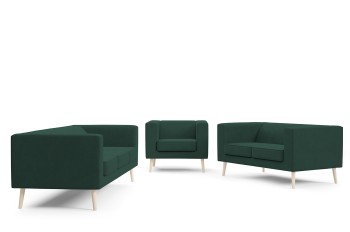 Zestaw wypoczynkowy Kimi eleganckie meble do salonu Velutto 10