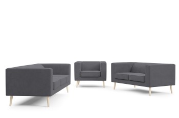 Zestaw Kimi Designerski komplet wypoczynkowy do nowoczesnych wnętrz Velutto 18