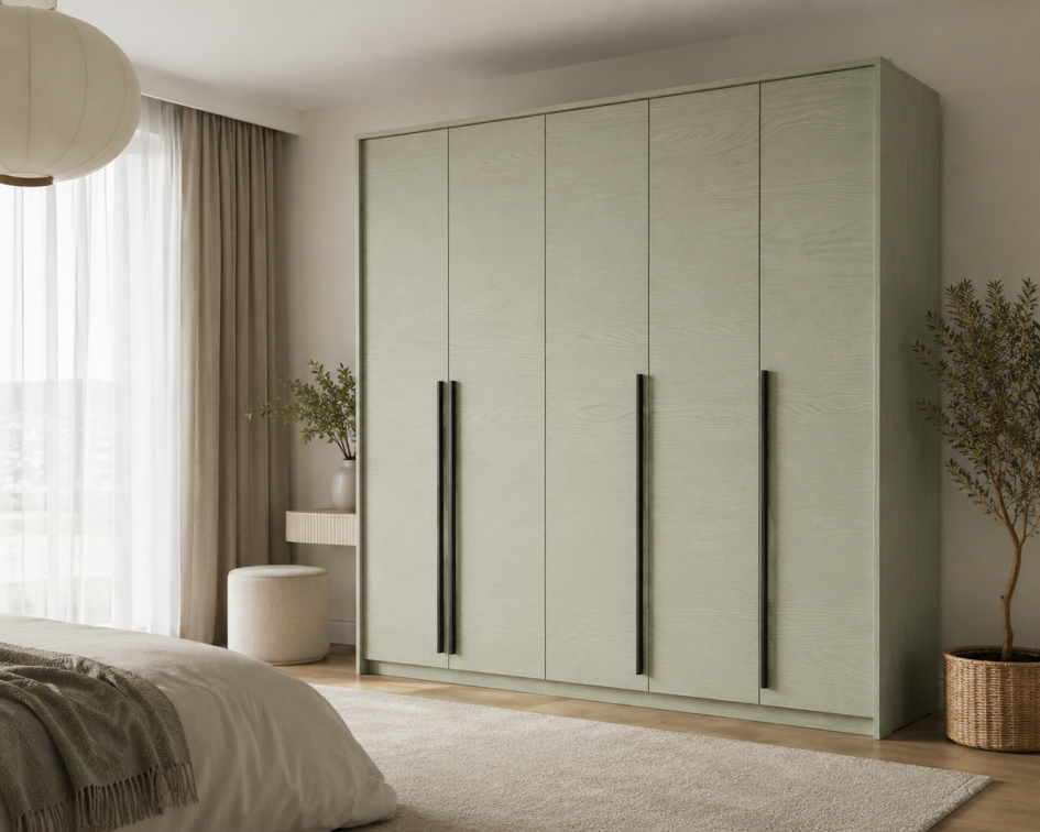 Szafa uchylna Genua D-Lux 255 do garderoby  eucalyptus #4