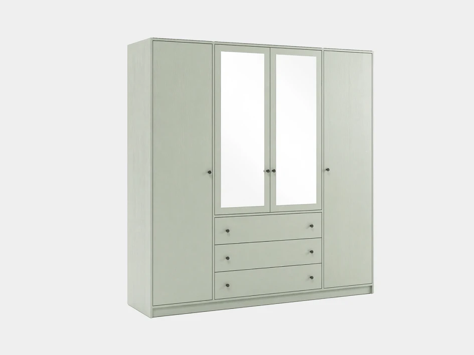 Szafa Siena D4 LUX eucalyptus z lustrami #2