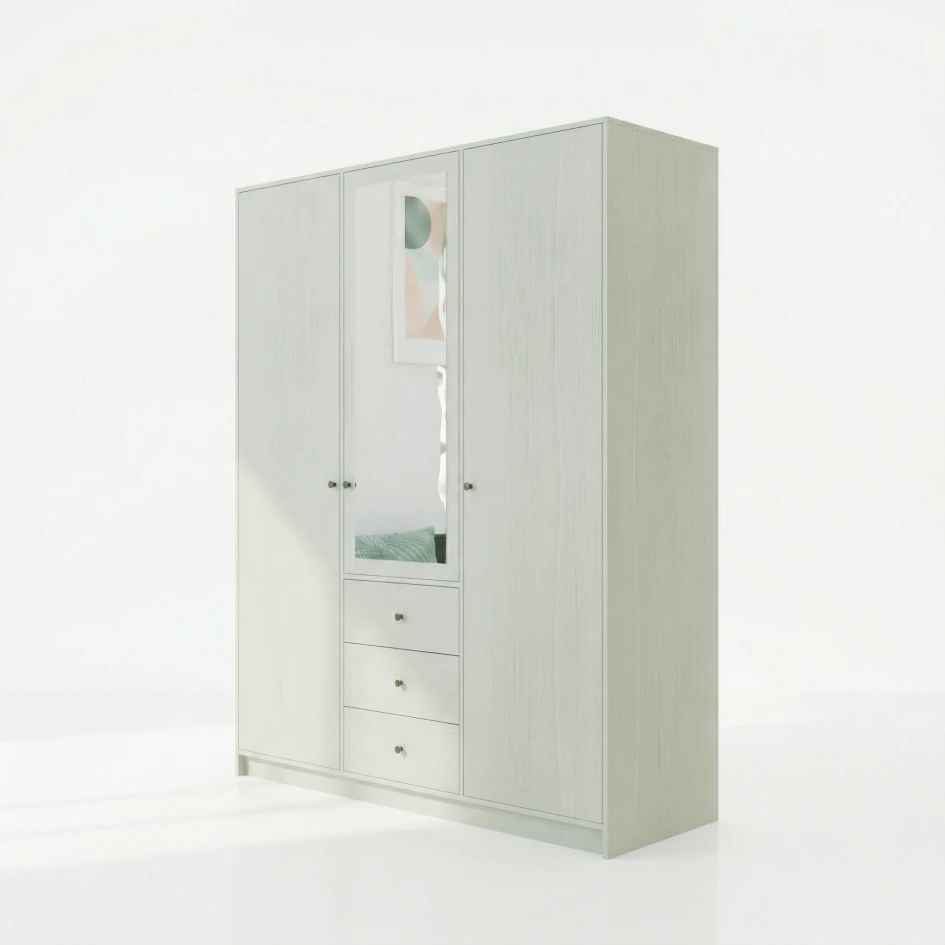 Szafa Siena D3 LUX eucalyptus z lustrem #3