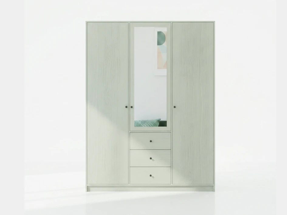 Szafa Siena D3 LUX eucalyptus z lustrem #2