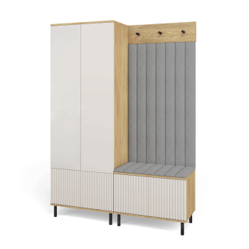 Garderoba Zora 1 elegancka garderoba wysokie nóżki Cashmere Trinity 14