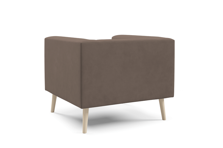 Sofa Kimi 1 gładka minimalistyczna sofa z głębokim siedziskiem Velutto 29 #5