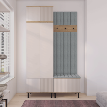 Garderoba Zora 4 garderoba premium frezowana Cashmere Trinity 14