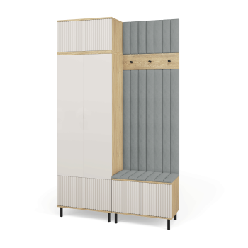 Garderoba Zora 4 garderoba premium frezowana Cashmere Trinity 14